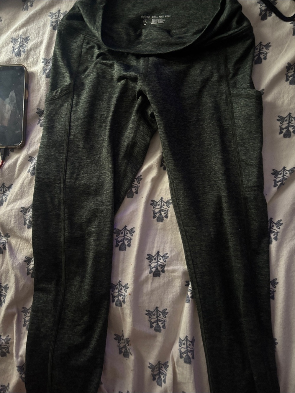 aerie Dark Heather Gray High-Rise Leggings